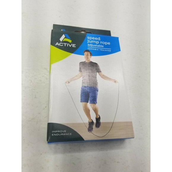 Speed Jump Rope Adjustable Aerobic Training Exercise Active - Picture 7 of 8